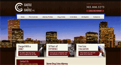 Desktop Screenshot of castleandcastlelaw.com